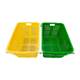 Storage basket fruit and vegetable picking and distribution storage box thickened rubber frame printable with iron ear turnover plastic basket
