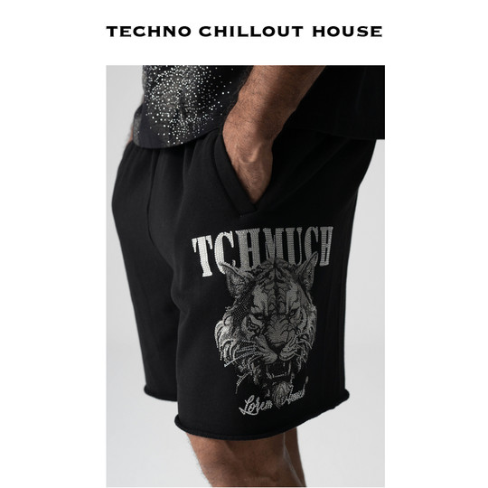 TCH casual shorts erotic light luxury summer