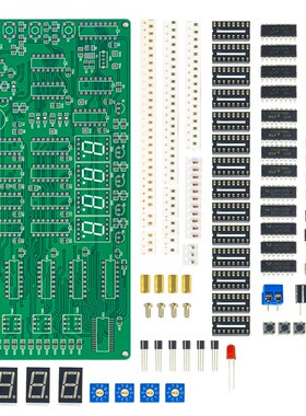 SRAM多功能计时器电路件电子产品设计应用技能竞赛套JS-56-347