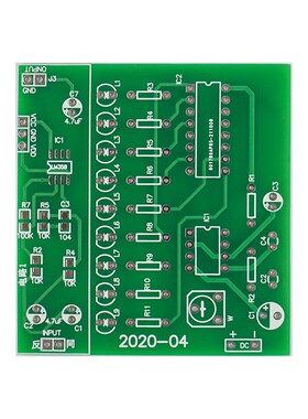 重庆对口技能高考模拟流水灯电路 2020-04 电子实训散件TJ-56-600