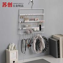 Manufacturer supply ear-pin holder earrings containing layer rack girl jewellery necklace frame family key ring shelf