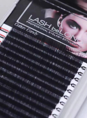 美国lashbelong山茶花黑色假睫毛