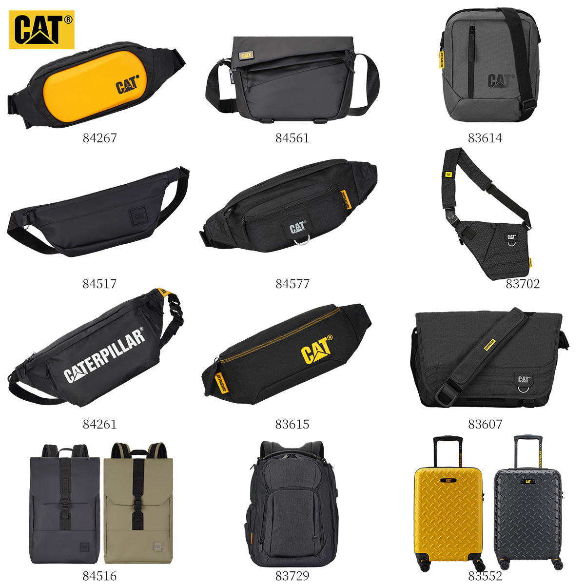  cat箱包旗舰胸包