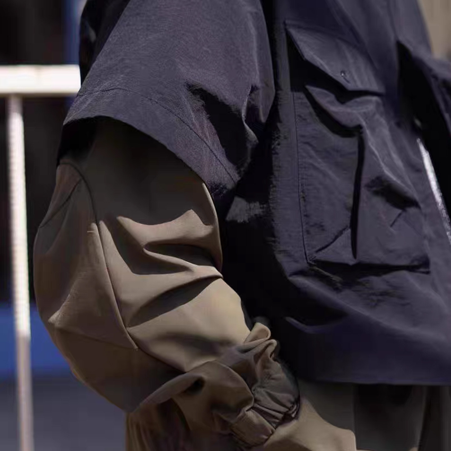 CMFY日系山系户外机能防风防水男女款叠穿半袖背心马甲外套,淘宝优惠券,粉丝福利购,淘宝优惠卷