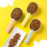 Кошачья ложка, кошачья лопата с собаками, измеряющая измерение ложки запечатанных консервированных банок, покрывающих ложкой для корма для домашних животных, ложка для собак.