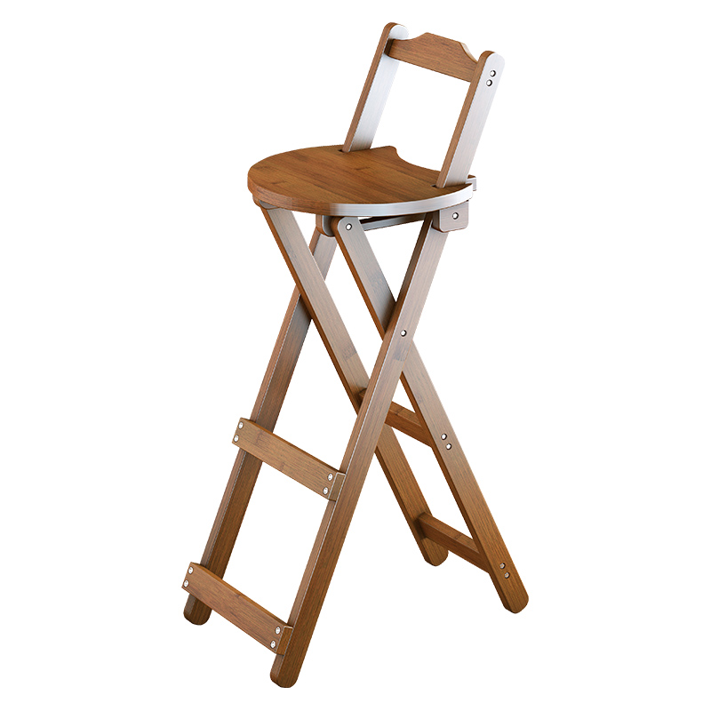 折叠椅家用小型餐椅小凳子美术生宿舍多功能吧台椅高脚凳简约椅子