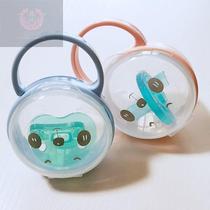 The Infant Society Appeasement Pacifier Box Dust Box Apply Portable Carry-on Sanitary Containing Box
