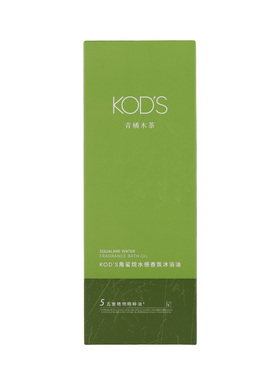KOD'S角鲨烷水感香氛沐浴油持久留香保湿清洁改善干燥舒缓300g