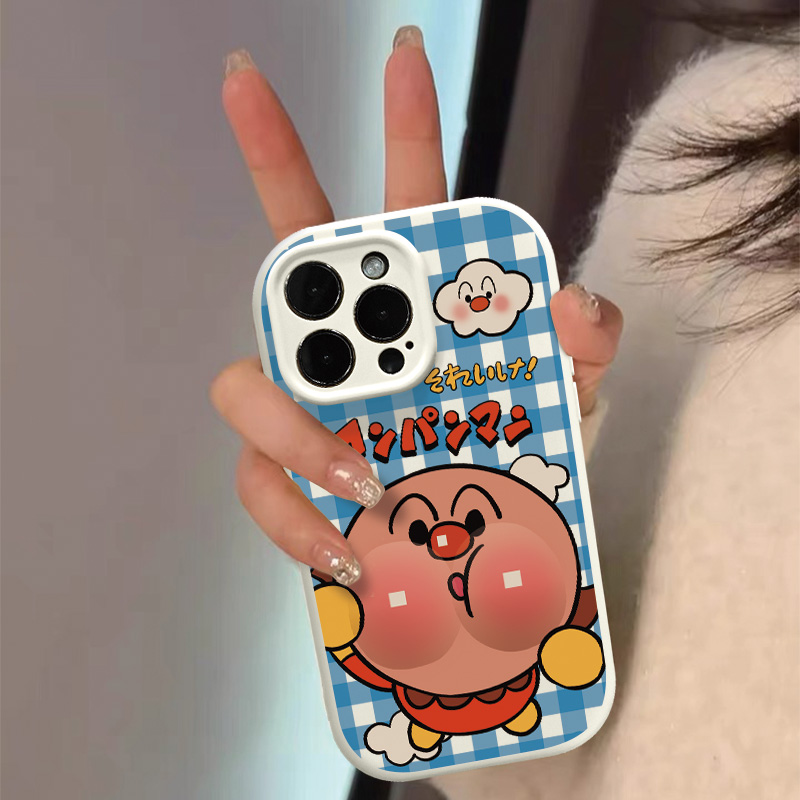 趣味面包超人苹果14PRO手机壳保护套iPhone14个性8PLUS情侣11PROMAX好看13PRO