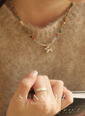 气球小狗串珠项链女2025新款爆款