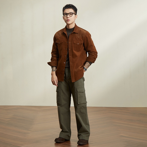 3色可机洗毛衣｜100%美利奴羊毛衫男百搭质感上衣保暖中领微宽松 - 图2