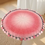 Плетеное одеяло ручной работы, набор материалов, крючок для вязания, иголка, связать своими руками, градиент, подарок на день рождения