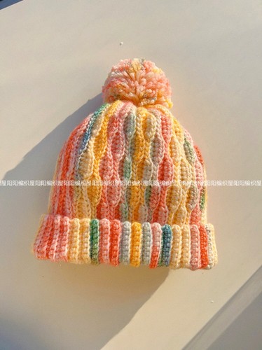 阳阳编织屋diy手工编织亲肤柔软帽子围巾材料包成品毛线钩针礼物 - 图1