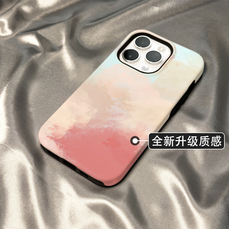 柒莱二合一菲林壳适用于opporeno11/10pro手机壳新款reno9/8/7se高级感春樱色6男女5硬壳4防摔findx7/x6/x5套