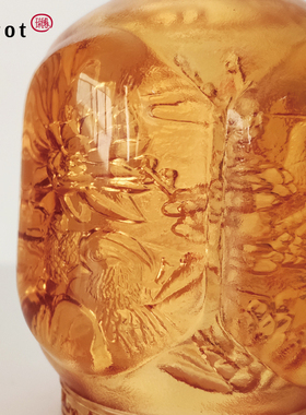 中式桌面摆件琉园琉璃礼品装饰