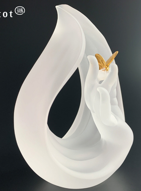 tittot琉璃摆件工艺品