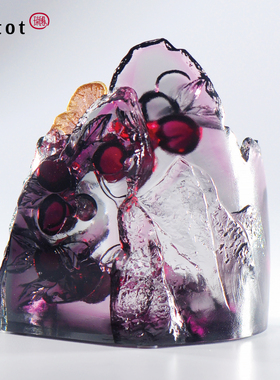 tittot琉园新中式琉璃摆件