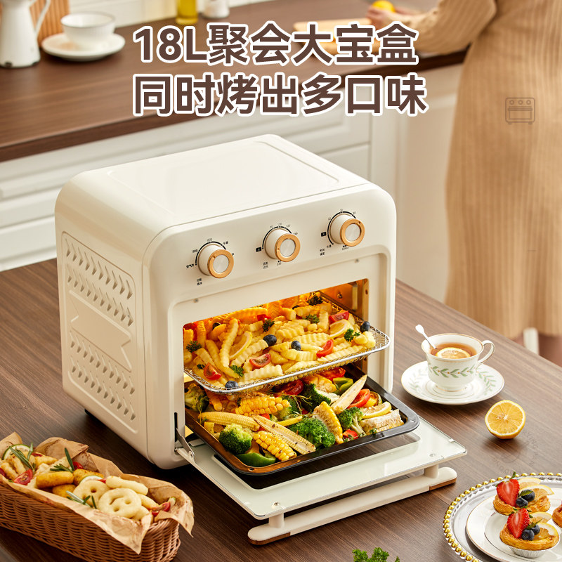 摩动空气炸锅家用小型烘焙电烤箱 摩动电烤箱