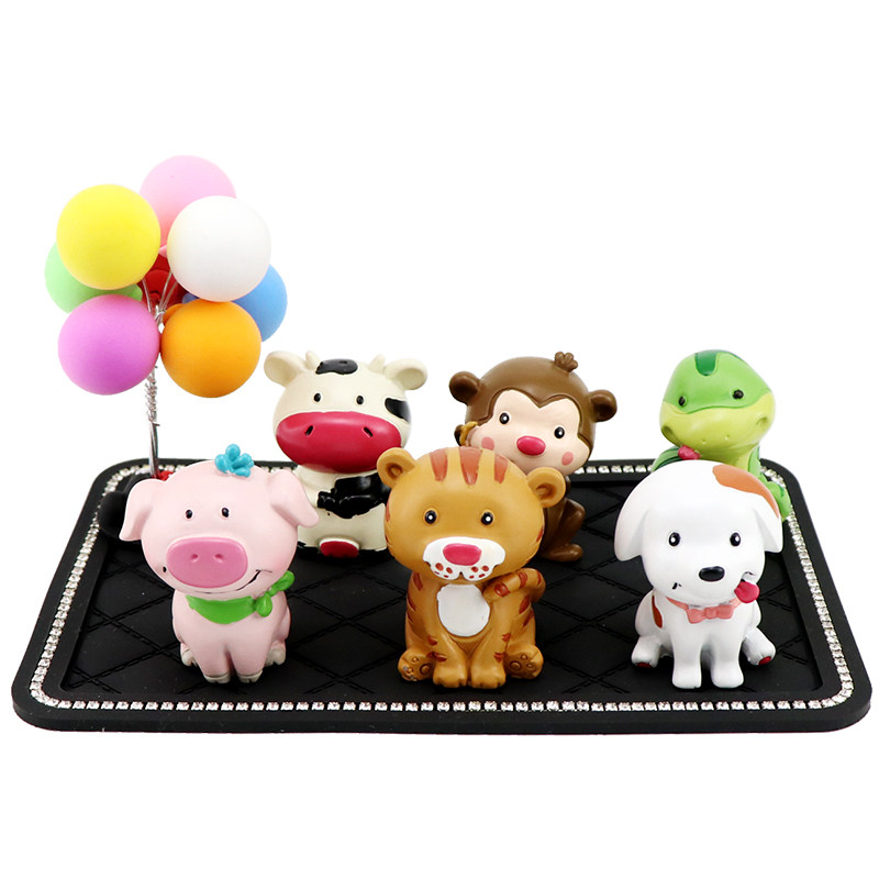 车载十二生肖摆件全套生肖鼠牛虎兔龙蛇马羊猴鸡狗摆件公仔装饰品,淘宝优惠券,粉丝福利购,淘宝优惠卷