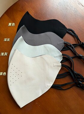 2026年新款AB面无痕立体修容防晒护眼角防紫外线遮阳面罩薄款口罩