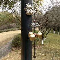 Enter the door to remind the bell on the hanging door to hang up the pendant door decoration Japanese style and wind store shop doorbell to hang the door bell and ring