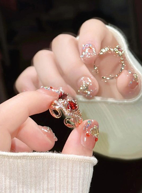 瑰色之梦戒指戒指秘林童话爱心皇冠戒指瑰色之梦超闪瑞丽520戒指