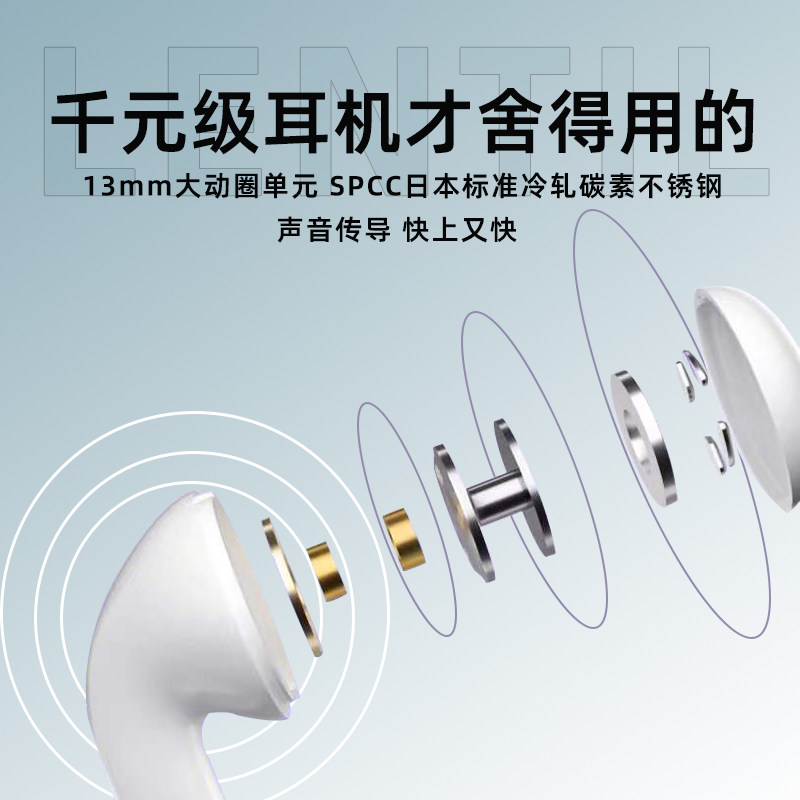 tezo真无线蓝牙双耳入耳式续航耳机 tezo蓝牙耳机