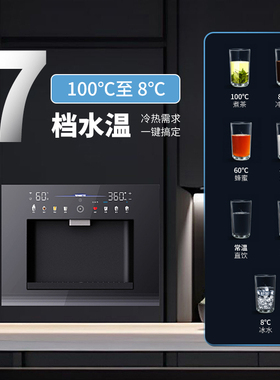 美国沃茨直饮冷热型管线机净水器