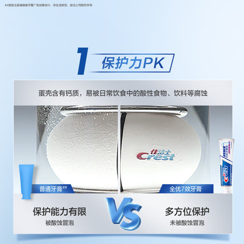 佳洁士全优7效牙膏去黄美白护龈健齿清新口气多效亮白官方正品,淘宝优惠券,粉丝福利购,淘宝优惠卷