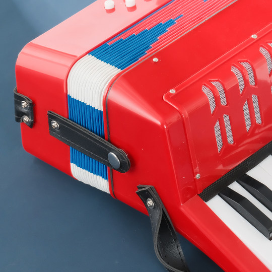 Mini Children's Accordion Puzzle Instruments Toys Music Early Education Festival Gift 7-key Bass 17-key Musical Instruments