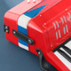 Mini Children's Accordion Puzzle Instruments Toys Music Early Education Festival Gift 7-key Bass 17-key Musical Instruments