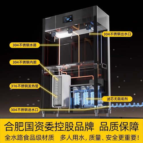 荣事达饮水机商用工厂车间工业直饮机大型学校冷热水净水器烧开水 - 图2