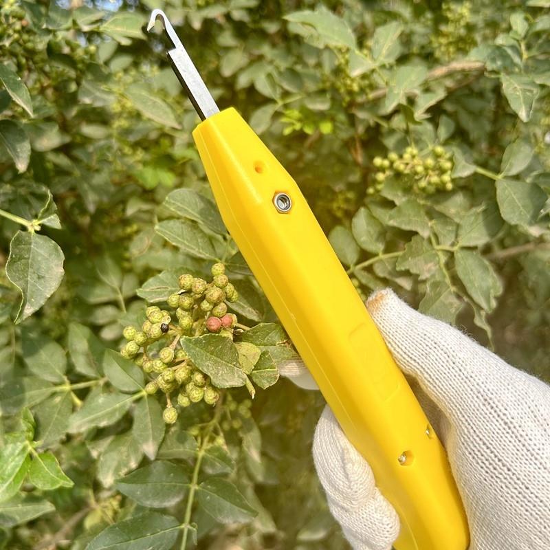 摘花椒神器采摘专用手套防刺工具电动机器掐花椒采花椒剪花椒剪刀