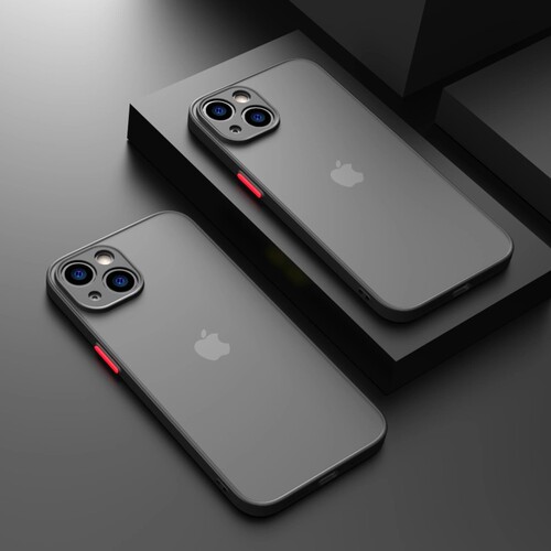 适用苹果15手机壳新款iPhone14promax磨砂肤感13/14/15pro软硅胶11全包Xs高级感max防摔12透明男简约女保护套 - 图0
