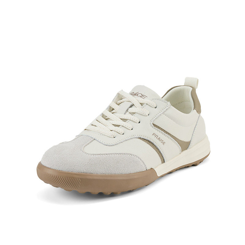 HLA/海澜之家抽绳系带休闲鞋26新款轻便透气时尚运动平跟德训鞋男,淘宝优惠券,粉丝福利购,淘宝优惠卷