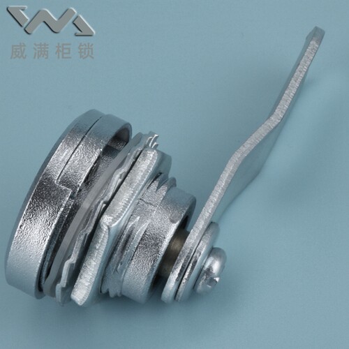 MS-A40-1十字铜防雨锁 防水防尘盖转舌锁 铁皮柜门圆柱锁电表箱锁 - 图3