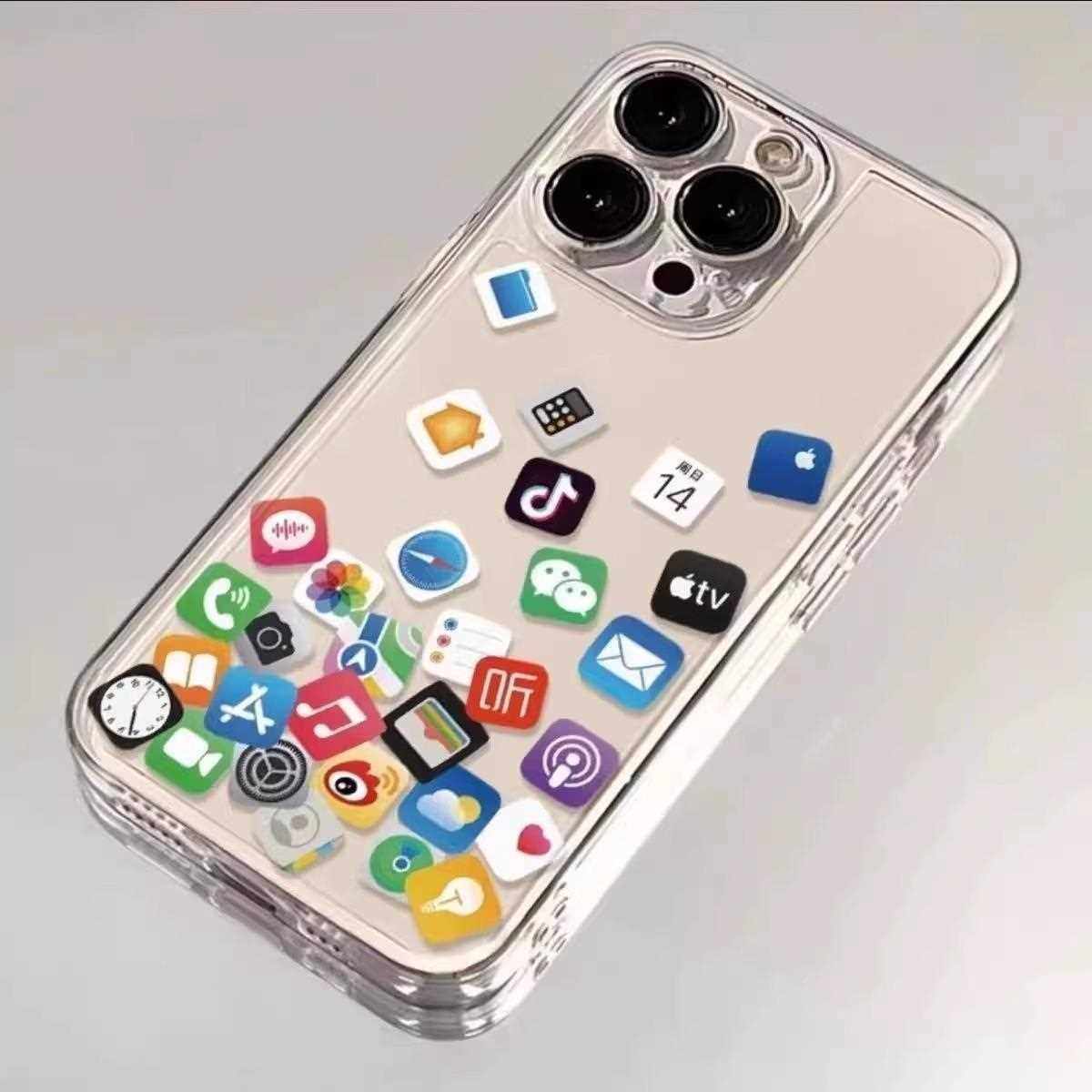 创意超级桌面适用iPhone15pro手机壳14苹果13防摔12全包11个性XS新款适用于苹果17promax手机壳iphone16巨好,淘宝优惠券,粉丝福利购,淘宝优惠卷