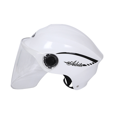 电瓶车安全盔女可爱四季