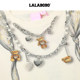 ຜ້າພັນຄໍ Silk scarf icy cool slim fit right shoulder T-shirt
