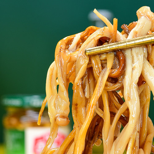 画马石金针菇罐头170g  即食下饭配粥小吃 方便速食佐餐小菜罐装 - 图0
