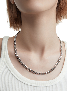 klinklin欧美时尚嘻哈中性古巴链