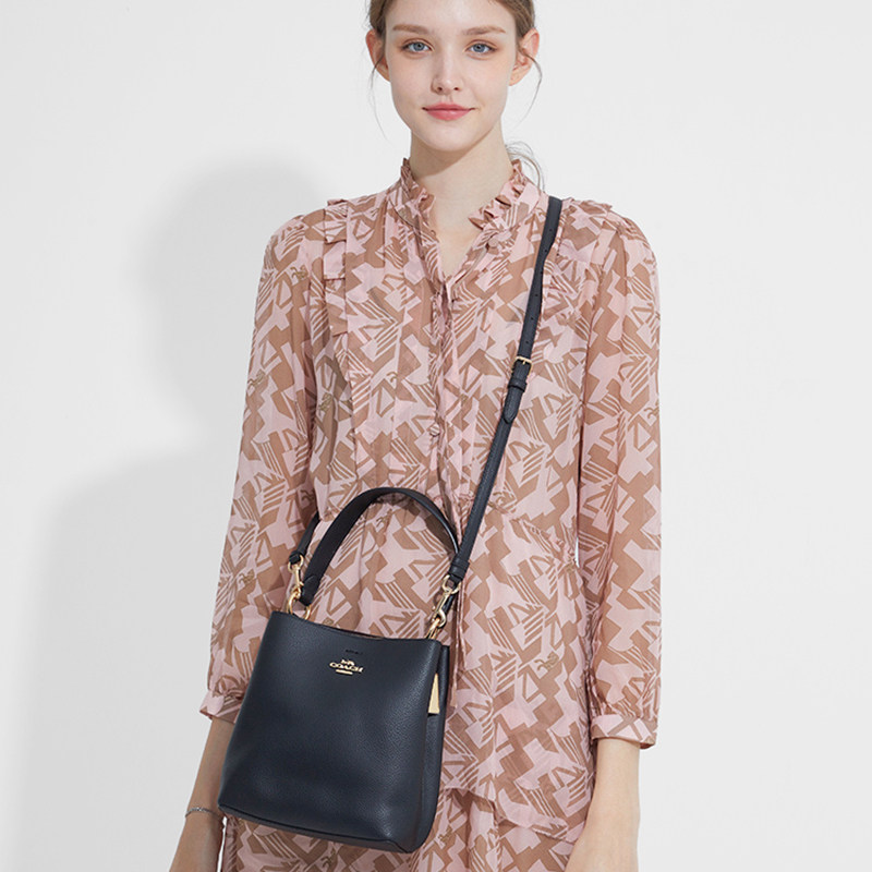 coach /蔻驰官方奥莱款大号水桶包 COACH海外女士包袋