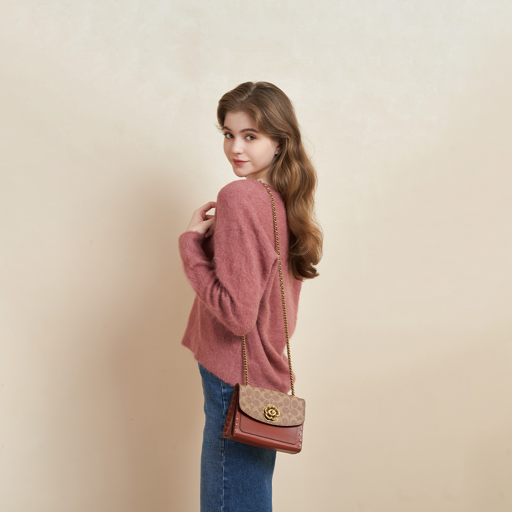 coach /蔻驰官方奥莱款迷你斜挎包 COACH海外女士包袋