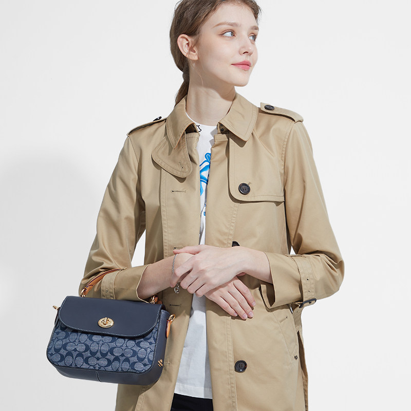 coach /蔻驰官方奥莱款小号邮差包 COACH海外女士包袋