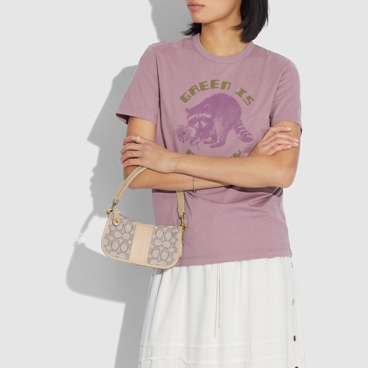 coach /蔻驰官方专柜款女士手提包 COACH海外女士包袋