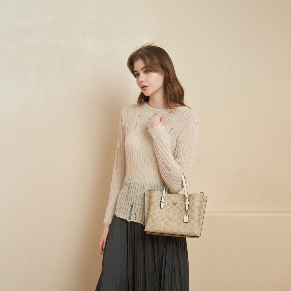 coach /蔻驰官方奥莱款女士手提包 COACH海外女士包袋