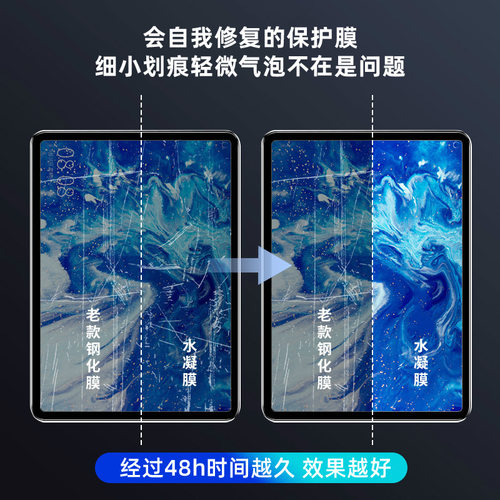适用三星Galaxy Tab S8 Ultra/S8+/S8平板电脑水凝软膜11/12.4/14.6英寸屏幕保护膜高清磨砂防指纹抗蓝光贴膜 - 图0