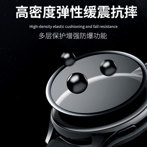 适用于小米创米Imilab W12 LW36热弯曲面全包保护膜W11软边防爆非钢化膜KW06 Pro手表高清KW77全覆盖贴膜KW19 - 图0