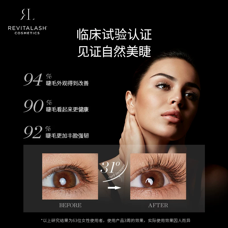 Mascara, lengthening dense serum, nutritive solution, official product