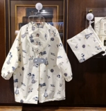 Летний мультяшный тонкий быстросохнущий портативный детский дождевик для школьников для раннего возраста, длина миди